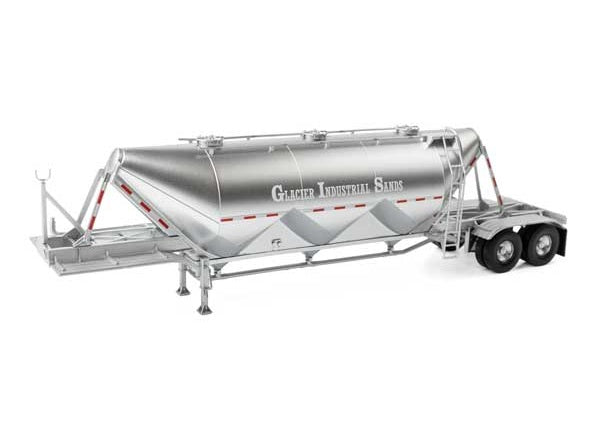 Walthers SceneMaster | Dry Bulk Semi Trailer | Assembled | Transload Facility | Glacier Sands | HO Scale