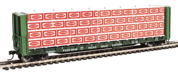 Walthers SceneMaster (3121) | Wrapped Lumber Load for WalthersProto CC&F Bulkhead Flatcar | Canadian Forest Products |  HO Scale