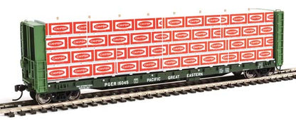 Walthers SceneMaster (3121) | Wrapped Lumber Load for WalthersProto CC&F Bulkhead Flatcar | Canadian Forest Products |  HO Scale