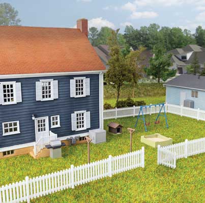 Walthers SceneMaster - Backyard Detail Set - HO Scale