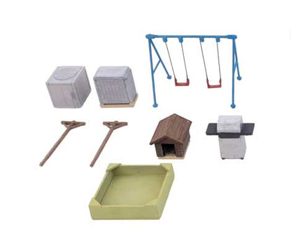 Walthers SceneMaster - Backyard Detail Set - HO Scale
