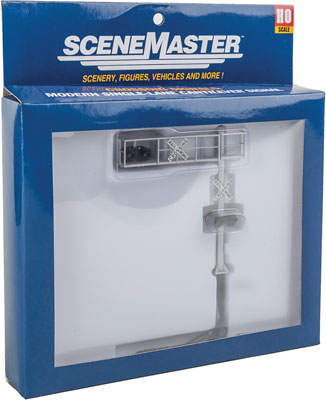 Walthers SceneMaster Modern Cantilever Grade Crossing Signal (949-4331) | Single Lane | HO Scale