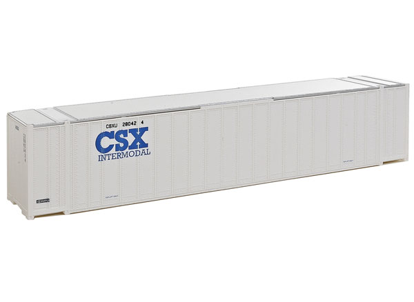 Walthers SceneMaster 48' Ribbed Side Container - Assembled - CSX Intermodal - HO Scale