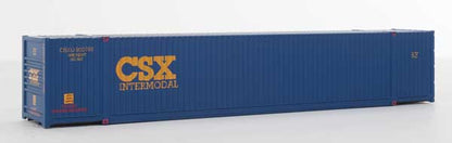 Walthers SceneMaster - 53' Singamas Corrugated-Side Container - Assembled - CSX Intermodal - HO Scale