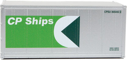Walthers SceneMaster (949-8662) | 20' Smooth-Side Container | CP Ships | HO Scale