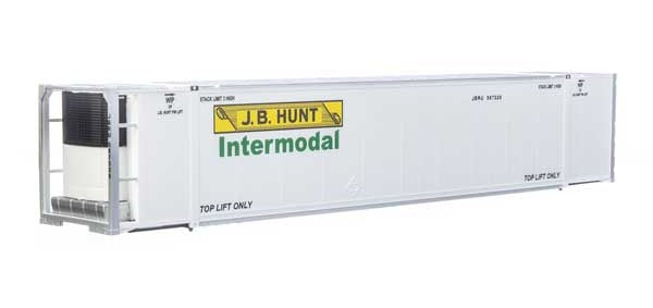 Walthers SceneMaster 53' Reefer Container - J.B. Hunt - HO Scale ...