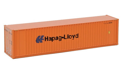 Walthers SceneMaster 40' Hi Cube Ribbed Side Container - Hapag-Lloyd - N Scale