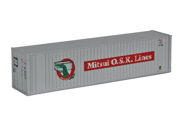 Walthers SceneMaster 40' Hi Cube Ribbed Side Container - Mitsui OSK Lines - N Scale