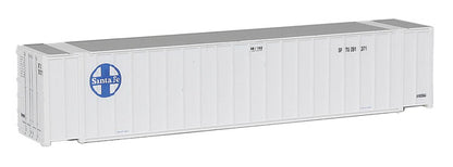 Walthers SceneMaster 48' Ribbed Side Container - Santa Fe - N Scale