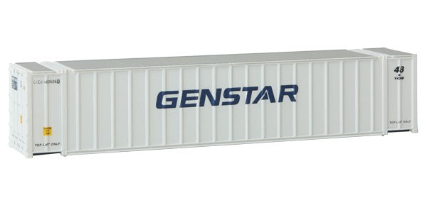 Walthers SceneMaster 48' Ribbed Side Container - Genstar - N Scale