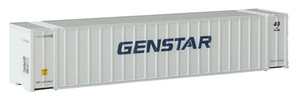 Walthers SceneMaster 48' Ribbed Side Container - Genstar - N Scale
