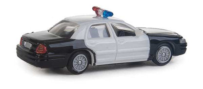 Walthers SceneMaster | Ford(R) Crown Victoria Police Interceptor | Police/Sheriff/Highway Patrol Decals | HO Scale