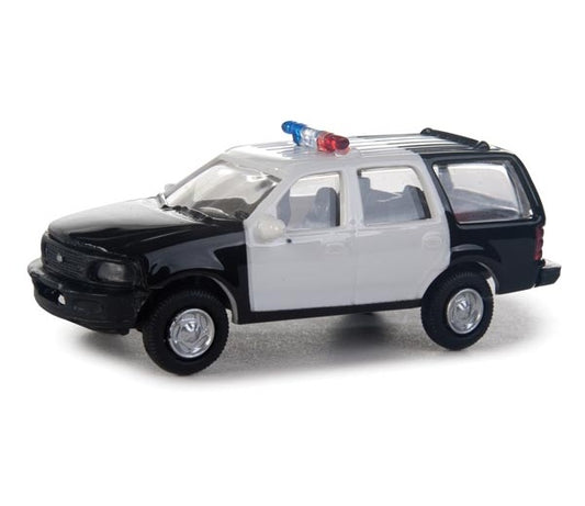 Walthers SceneMaster | Ford(R) Expedition Special Service Vehicle | Police/Sheriff/Highway Patrol Decals | HO Scale