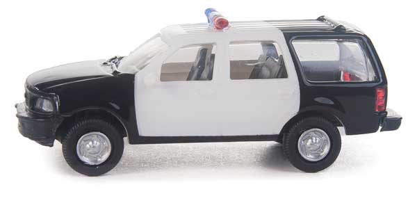 Walthers SceneMaster | Ford(R) Expedition Special Service Vehicle | Police/Sheriff/Highway Patrol Decals | HO Scale