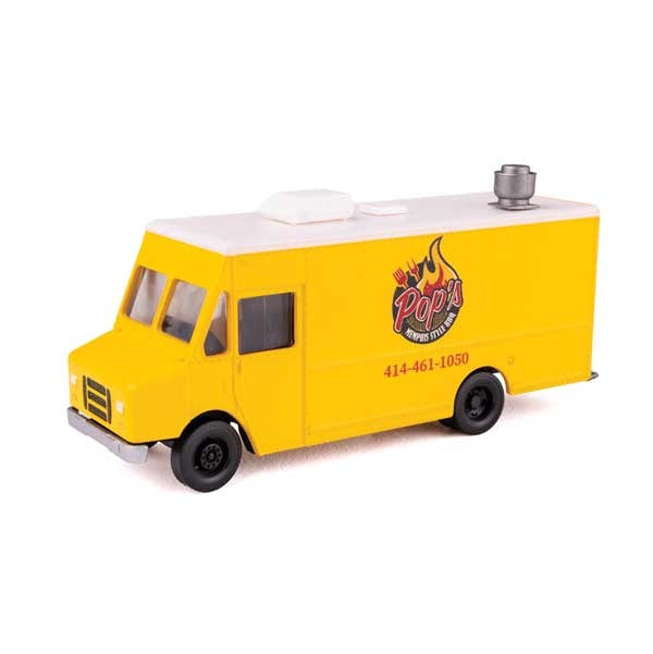 Walthers SceneMaster (949-12114) | Morgan Olson(R) Route Star Van | BBQ Food Truck | HO Scale
