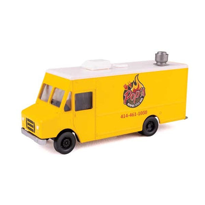 Walthers SceneMaster (949-12114) | Morgan Olson(R) Route Star Van | BBQ Food Truck | HO Scale