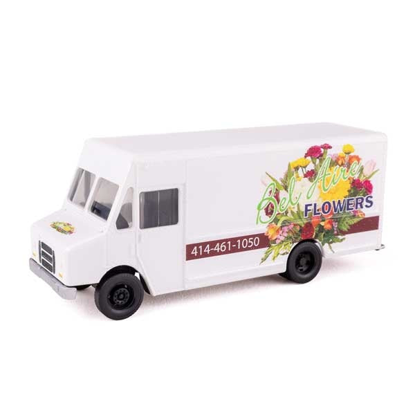 Walthers SceneMaster (949-12115) | Morgan Olson(R) Route Star Van | Bel Aire Flowers | HO Scale