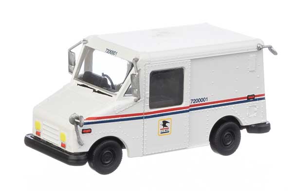 Walthers SceneMaster Long Life Vehicle (LLV) Mail Truck - USPS(R) - Vintage Scheme - HO Scale