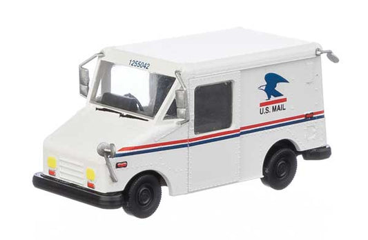 Walthers SceneMaster Long Life Vehicle (LLV) Mail Truck - USPS(R) - 1980s Scheme - HO Scale