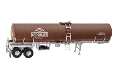 Walthers SceneMaster | Food Grade Tank Trailer | Gourmet Chocolate Co | HO Scale
