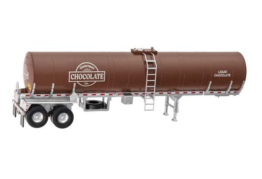 Walthers SceneMaster | Food Grade Tank Trailer | Gourmet Chocolate Co | HO Scale