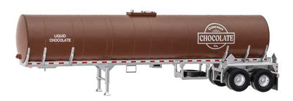 Walthers SceneMaster | Food Grade Tank Trailer | Gourmet Chocolate Co | HO Scale
