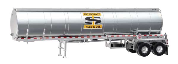 Walthers SceneMaster | Petroleum Tank Trailer | Interstate Fuel & Oil | HO Scale