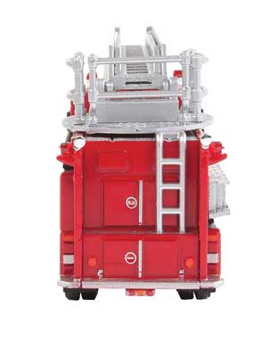 Walthers SceneMaster - Heavy-Duty Fire Department Ladder Truck - HO Scale