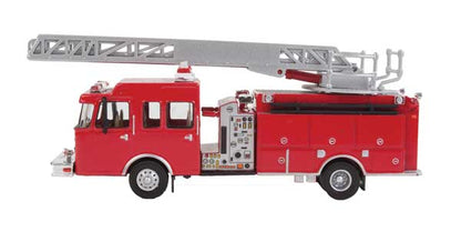 Walthers SceneMaster - Heavy-Duty Fire Department Ladder Truck - HO Scale