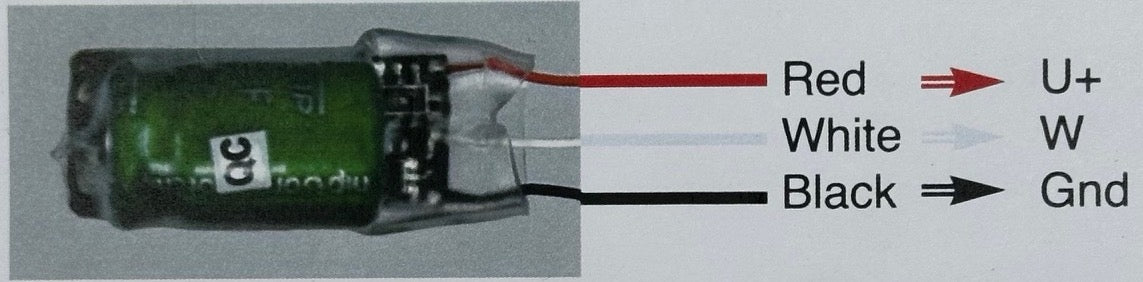 Nix Trains NTZ 201 Power Bridge I 3-Wire Stay-Alive | All Scales