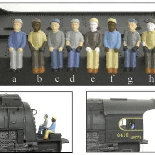 Broadway Limited HO Figures, B (c,h) 2-Pack