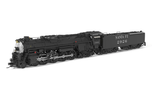Broadway Limited Imports ATSF Class 2900 4-8-4 (10100) | #2926 | As Appears Today | Paragon4 Sound | Sound/DC/DCC | Smoke | HO Scale