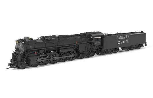 Broadway Limited Imports ATSF Class 2900 4-8-4 (10108) | #2925 | Post-1947 Appearance | Paragon4 Sound | Sound/DC/DCC | Smoke | HO Scale