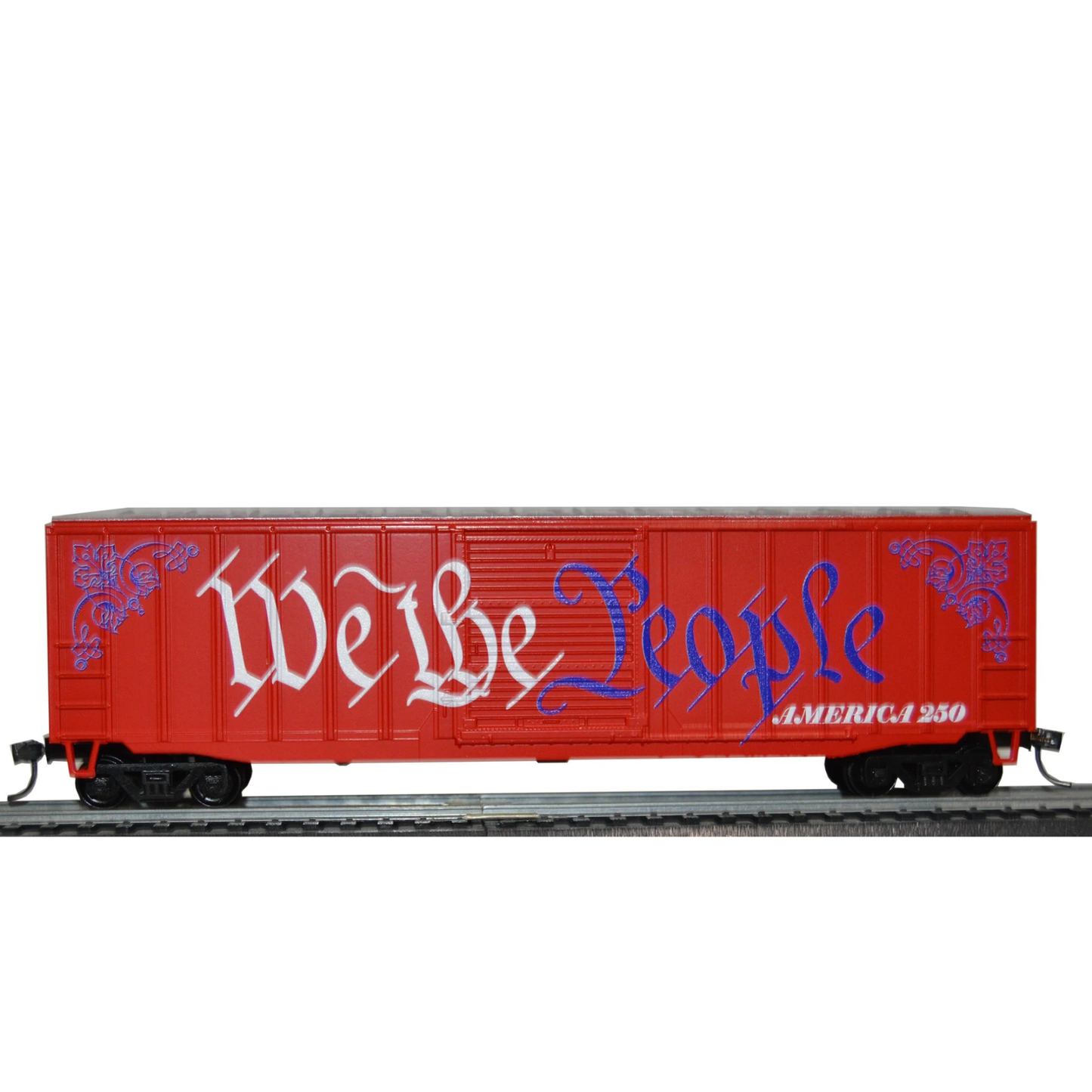Value Trains (N10112) | ACF 50' 6" Boxcar | We The People Scheme | N Scale