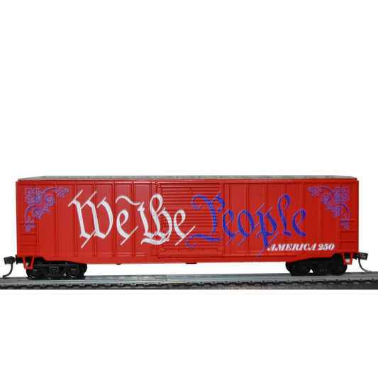 Value Trains (N10112) | ACF 50' 6" Boxcar | We The People Scheme | N Scale