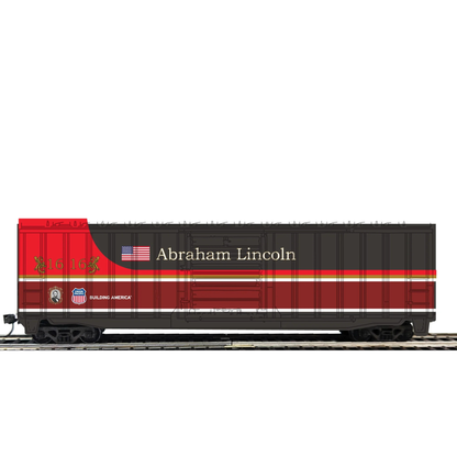 Value Trains (N10115) | ACF 50' 6" Boxcar | Abraham Lincoln #1616 | N Scale
