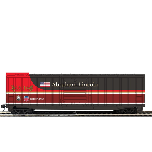 Value Trains (N10115) | ACF 50' 6" Boxcar | Abraham Lincoln #1616 | N Scale