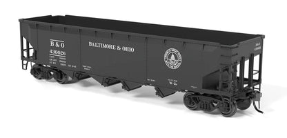 Broadway Limited Imports (10130) | ARA 70-ton 4-Bay Hopper | Baltimore & Ohio B&O W2b, Pack A | "13 Great States" | Pack of 6 | HO Scale [PRE-ORDER]