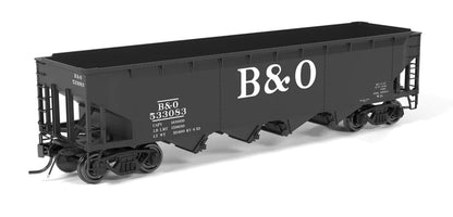 Broadway Limited Imports (10133) | ARA 70-ton 4-Bay Hopper | Baltimore & Ohio B&O W2b, Pack B | Pack of 6 | HO Scale [PRE-ORDER]