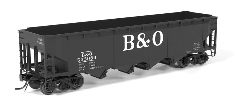 Broadway Limited Imports (10142) | ARA 70-ton 4-Bay Hopper | Mixed Variety Pack (B&O, C&O, MILW) | Pack of 6 | HO Scale [PRE-ORDER]