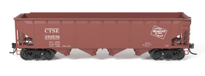 Broadway Limited Imports (10137) | ARA 70-ton 4-Bay Hopper | Milwaukee, Pack B | Pack of 6 | HO Scale [PRE-ORDER]