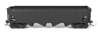 Broadway Limited Imports (10143) | ARA 70-ton 4-Bay Hopper | Unlettered | Pack of 6 | HO Scale [PRE-ORDER]