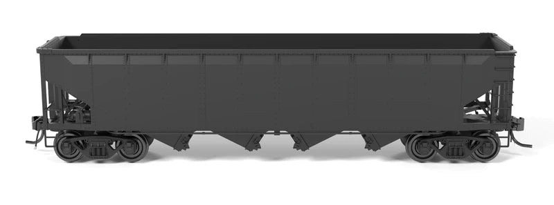 Broadway Limited Imports (10143) | ARA 70-ton 4-Bay Hopper | Unlettered | Pack of 6 | HO Scale [PRE-ORDER]