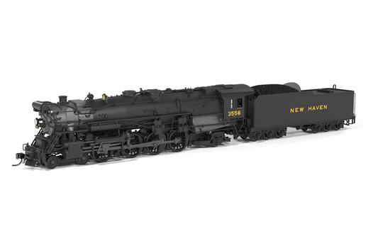Broadway Limited Imports New Haven R3a 4-8-2 (10150) | #3556 | 1928-1939 Appearance | Paragon4 Sound/DC/DCC | Smoke | HO Scale