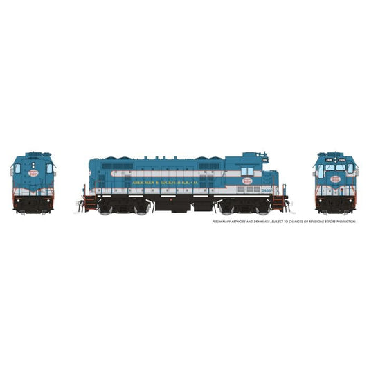 Rapido (1017002) CF7 Locomotive Aberdeen & Rockfish #2486 DC/Silent HO Scale - original Rapido manufacturer image