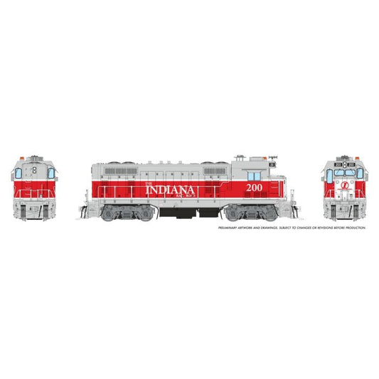Rapido (1017529) CF7 Locomotive The Indiana RR #200 DCC/Sound HO Scale - original Rapido manufacturer image