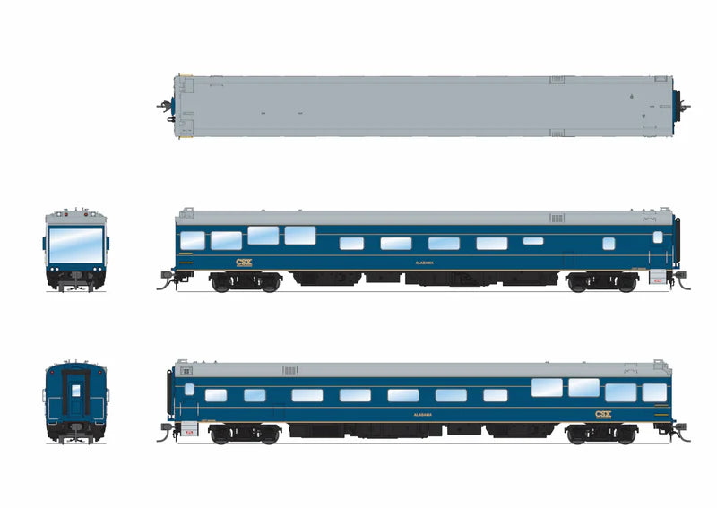 Broadway Limited Imports (10174) | CSX Track Inspection Car #994009 | Alabama | 2006-2010 Appearance | HO Scale [PRE-ORDER]