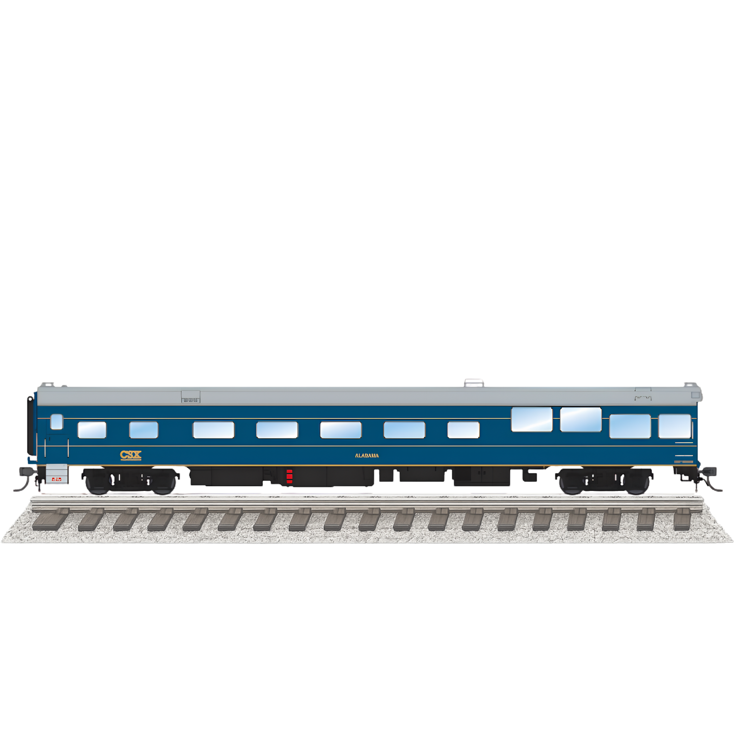 Broadway Limited Imports (10175) | CSX Track Inspection Car #994009 | Alabama | 2014-2021 Appearance | HO Scale [PRE-ORDER]