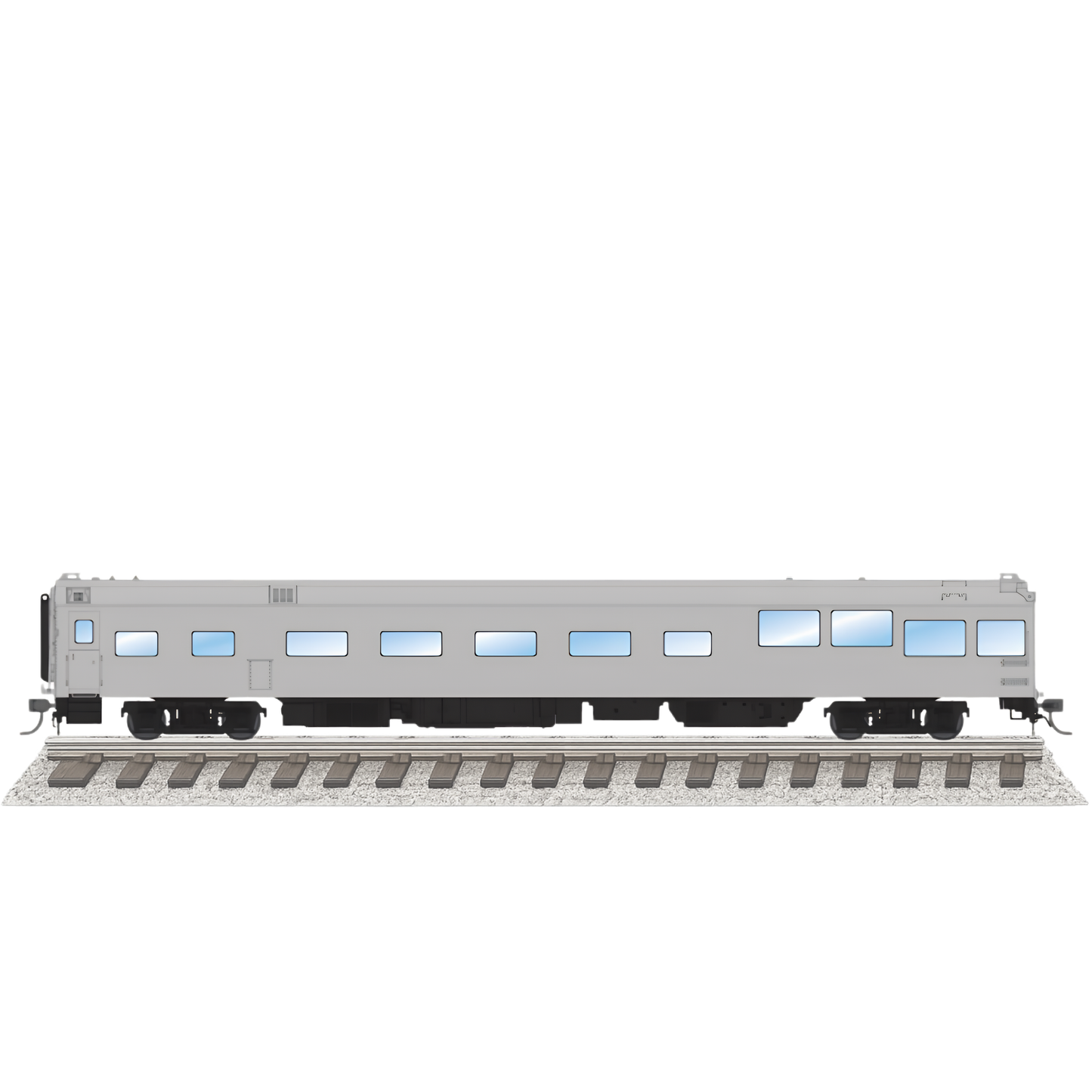 Broadway Limited Imports (10177) | Conrail-Type Track Inspection Car | Unlettered | Primer Gray | HO Scale [PRE-ORDER]