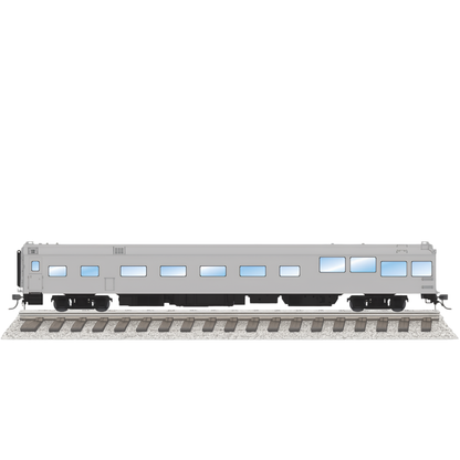 Broadway Limited Imports (10177) | Conrail-Type Track Inspection Car | Unlettered | Primer Gray | HO Scale [PRE-ORDER]